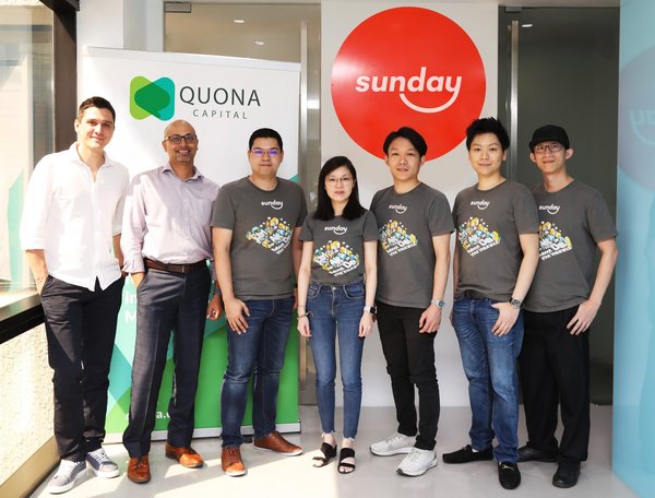 Sunday InsurTech Raises USD 11 Milliion Series A2 led by Quona Capital
