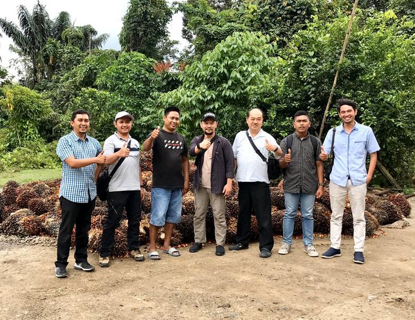 Site visit to GAR's supplier in North Sumatra.