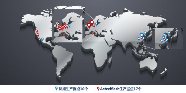 收购Asteelflash，将有助于环旭电子增强生产据点的全球化布局及增加服务灵活性