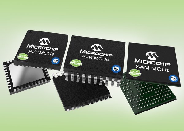 Microchip MPLAB XC functional compilers certified by TUV SUD