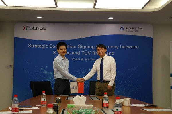 TUV莱茵与X-SENSE签署战略合作协议