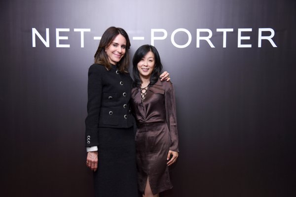 左: NET-A-PORTER 与MR PORTER全球主席Alison Loehnis女士；右：风茂CEO吴雅婷女士