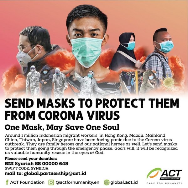 ACT Continues to Send Aid to Various Countries to Face Coronavirus Outbreak.