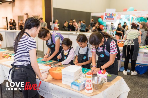 Fun, hands-on cooking workshops for kids at Love Cooking Live!