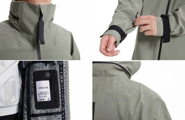 MYSHELTER RAIN.RDY PARKA ；GD9427；建议零售价：￥1,999