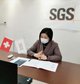 SGS中国消费品及零售事业群总经理郝金玉出席发布会并发言