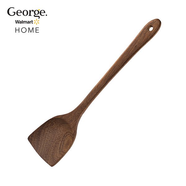 “George”鸡翅木长柄锅铲采用了原装进口高等级鸡翅木，并采用整木切割打磨。