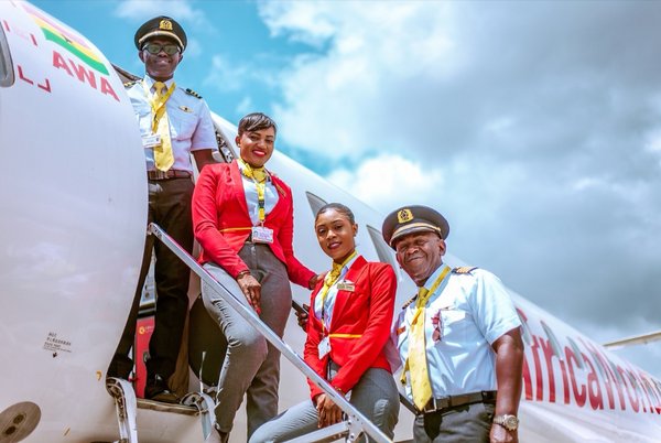 Africa World Airlines’ official publicity photo
