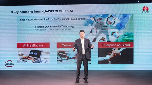 Deng Tao, President of HUAWEI CLOUD Global Market, launched the global action plan