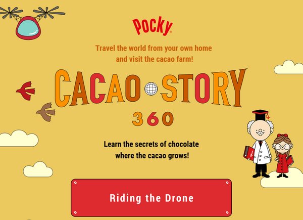 Stay Home and Share Happiness, the International Day of Families with Glico’s CACAO STORY 360 and GLICODE