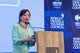Jane Sun, WTTC Vice Chair and Trip.com Group CEO (pictured) speaks at WTTC event.