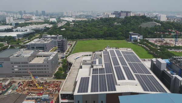 The Bolloré Logistics Green Hub in Singapore, with solar rooftop by Total Solar DG completed in February 2020.