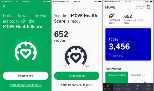 Manulife unveils new MOVE Health Score to help customers become healthier