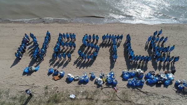 雀巢大中华区员工志愿者主题日净滩 活动