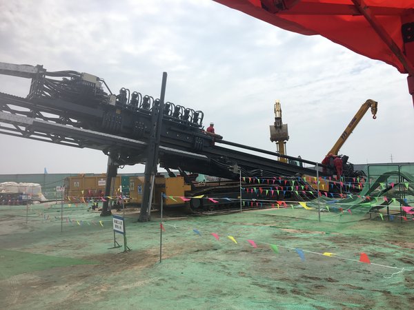 XCMG's XZ13600 Makes Successful Debut in China-Russia 'East-route' Natural Gas Pipeline Project.