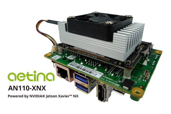 Aetina launch new edge AI computer powered by NVIDIA(R) Jetson Xavier(TM) NX.