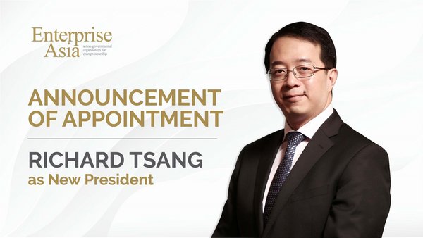 Richard Tsang, Enterprise Asia's newly appointed President