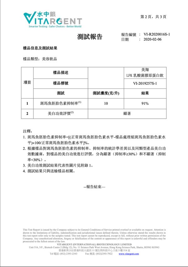 美翔乳酸菌胶原蛋白饮小鱼亲测结果