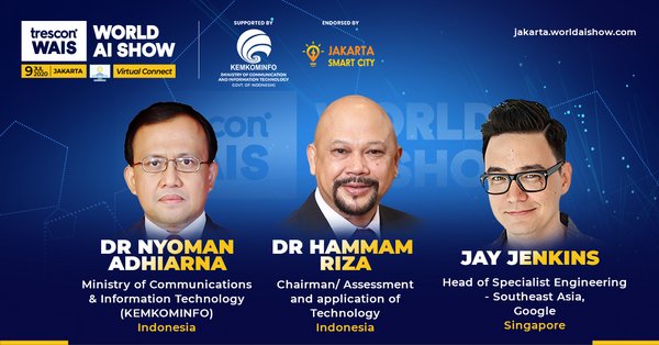 Speakers at World AI Show, Jakarta