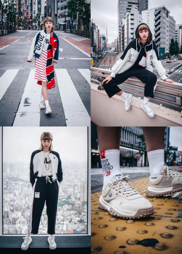 FILA x Maison MIHARA YASUHIRO联名系列FM1波点鞋