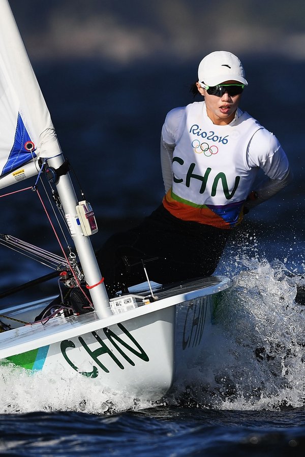 中国帆船奥运冠军徐莉佳