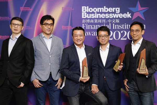 Blue於「彭博商業周刊金融機構大獎2020」榮膺六項殊榮，成為保險界別中其中一間獲獎最多的公司。
