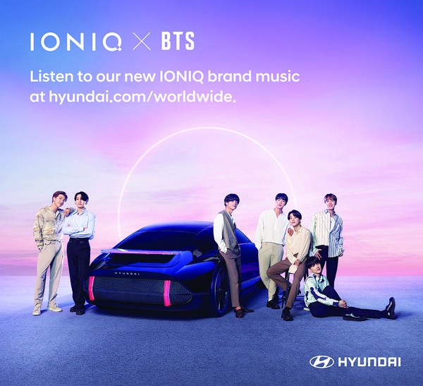 Hyundai and BTS Launch Hyundai’s Dedicated EV Brand IONIQ song “IONIQ: I’m On It”