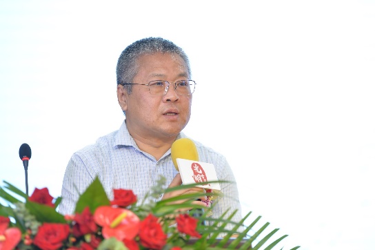 中国扶贫志愿服务促进会公益部主任侯明讲话