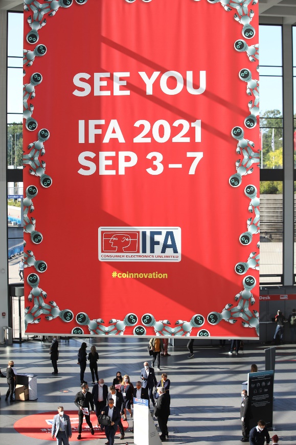 IFA 2021定档9月3-7日举办