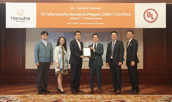 Global security company Hanwha Techwin announced on September 9 that it acquired the UL CAP (Cybersecurity Assurance Program) certification, an international cybersecurity standard, for its newly launched network video surveillance cameras equipped with Wisenet7 SoC (System on Chip)