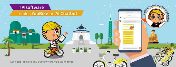 TPIsoftware builds YouBike AI Customer Service Chatbot