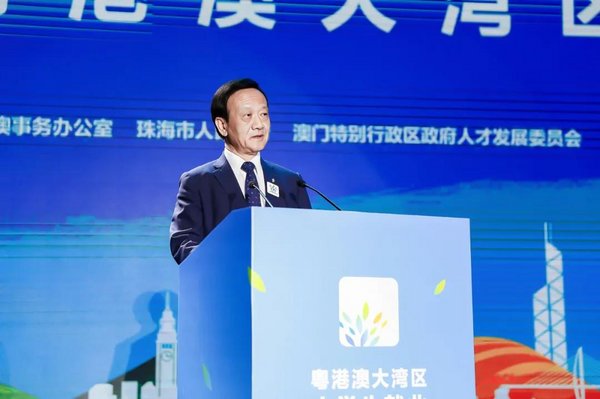 中国侨联副主席、澳门创世企业集团有限公司董事长刘艺良致辞