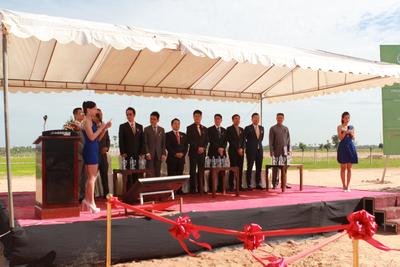 昶盛集團獨資綠洲綜合度假村正式開工 古城暹粒開發提速