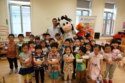 德国莱茵TUV“安全认知趣味启蒙教育”推广活动在上海南阳实验幼儿园