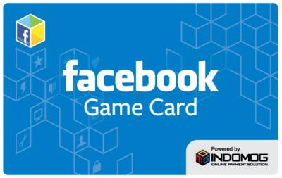 INDOMOG Facebook Game Card