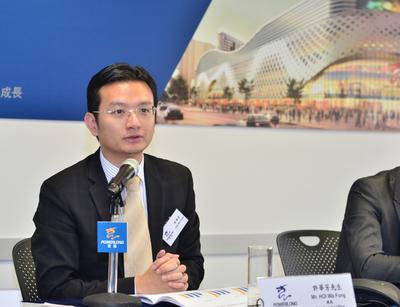 宝龙集团总裁许华芳在2014中期业绩发布会上答记者问