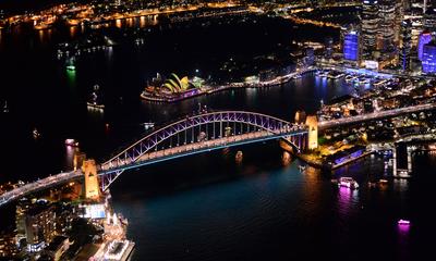 新南威尔士州政府诚邀中国旅游业代表亲临2015缤纷悉尼灯光音乐节
