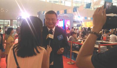 TUV SUD广州分公司总经理黄力坤先生接受广州市广播电视台记者采访
