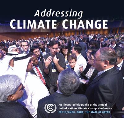   "Addressing Climate Change", a timely new book of stunning photographs by award-winning photographer Henry Dallal, captures the art, science, and diversity of climate change negotiations from an unprecedented behind-the-scenes perspective, and has been endorsed by Michael Douglas, Ed Norton, Yoko Ono, and Ban Ki-moon, among others.