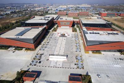 Aerial View of Infinitus Yingkou Production Base