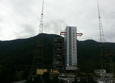 中国西昌卫星发射中心二号发射塔架