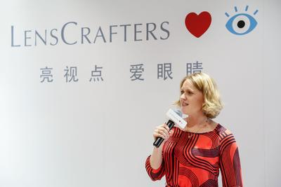 LensCrafters亮视点全国首家视光中心亮相北京