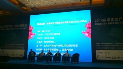 2014数据中国产业创新峰会圆桌：当智慧城市拥抱大数据