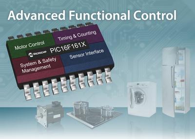 Microchip Announces A Microcontroller Family that Provides Closed Loop Digital Control and Safety Monitoring with Core Independent Peripherals