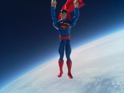 RS Components and Mattel successfully send Superman into space