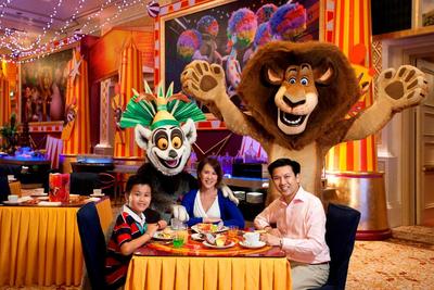 Shrekfast is just one of the DreamWorks attractions at Holiday Inn Macao Cotai Central.