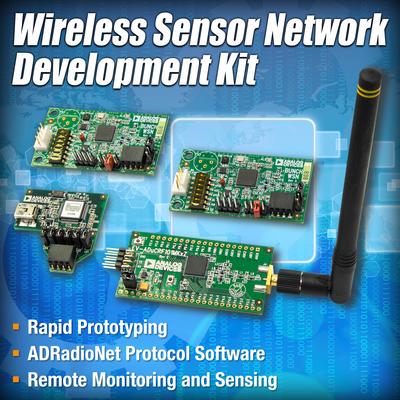ADI推出最新全面的无线传感器开发套件