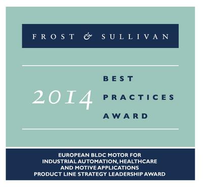 Frost & Sullivan's 2014 Best Practices Award bestowed on Dunkermotoren