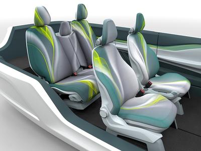 江森自控全新SD15汽车座椅概念展示车亮相2015北美国际汽车展