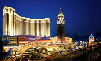 Sands China Ltd.'s integrated resorts, like The Venetian Macao (pictured), and hotels, restaurants and spas at Sands Resorts Cotai Strip Macao were recognised with close to 100 awards and accolades in 2014.